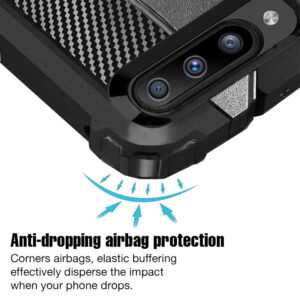 Tactical Tough Rear Case for Samsung Galaxy A31 - Black