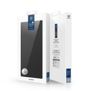 DUX DUCIS Skin Pro Faux Leather Wallet Flip Case for Apple iPhone 17 Air - Black