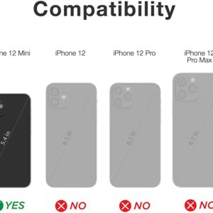 U by UAG Anchor Slim Tough Rear Case Cover for Apple iPhone 12 Mini - Black