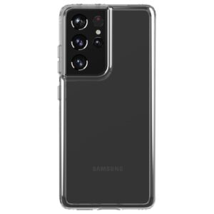 Tech21 Evo Clear Tough Slim Case Cover for Samsung Galaxy S21 Ultra 5G - Transparent