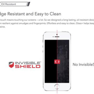 ZAGG InvisibleShield Glass+ Tempered Screen Protector for Google Pixel 3 XL, Clear