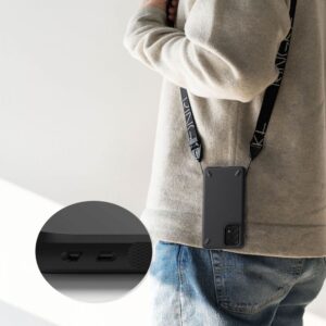 Ringke Onyx Tough Flexible Slim Case Cover for Samsung Galaxy A72 / A72 5G - Black