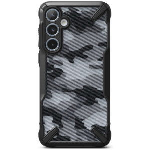 Ringke Fusion X Tough Rear Case Cover for Samsung Galaxy A35 5G - Camo Black