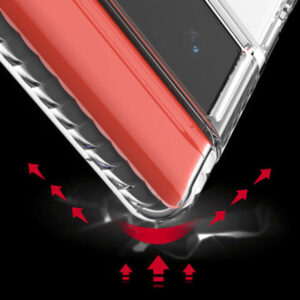 Armoured™ Shock Tough Rugged Case for Google Pixel 6 Pro - Tinted / Black Buttons