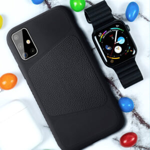 Fuse™ Combo Shock Absorbing Rear Flexi Case for Samsung Galaxy S20 - Black