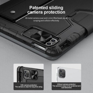 Nillkin Bumper Combo Tough Keyboard Case for Apple iPad 10.9" (10th Gen. 2022) - Black