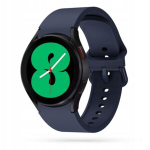TECH-PROTECT IconBand Silicone Strap for Galaxy Watch w 20mm Band Width, Navy Blue