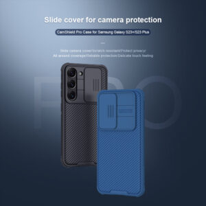 Nillkin CamShield Pro Camera Lens Protector Case Cover for Samsung Galaxy S23+ Plus - Deep Green