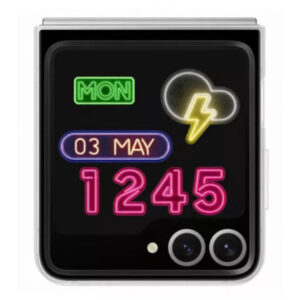 Official Genuine Samsung Neon Flipsiit Case Cover for Galaxy Z Flip6 - Grey