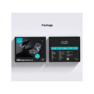 Nillkin Bumper Link Tough Keyboard Case for Apple iPad 10.9" (10th Gen. 2020) (Backlit Version) - Black