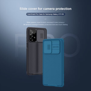 Nillkin CamShield Pro Lens Protector Case Cover for Samsung Galaxy A73 5G - Black