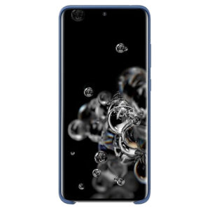 Official Samsung Silicone Rear Case Cover for Galaxy S20 Ultra - Navy