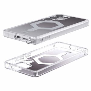 Urban Armor Gear (UAG) Plyo Pro MagSafe Tough Case Cover for Samsung Galaxy S25 Ultra - Clear/Black Ombre