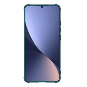 Nillkin CamShield Leather Lens Protector Case Cover for Xiaomi 12 / 12X / 12S - Green
