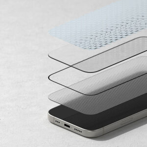 Ringke 2 Pack Easy Slide Tempered Glass Screen Protector for Apple iPhone 16 Pro