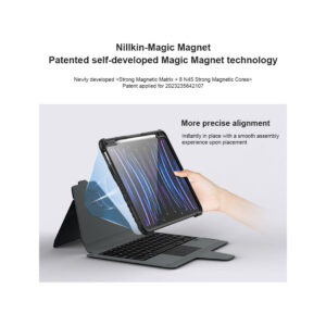 Nillkin Bumper Link Tough Keyboard Case for Apple iPad 10.9" (10th Gen. 2020) (Backlit Version) - Black