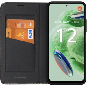 Dux Ducis SKIN X2 Tough Rugged Flip Wallet Case Redmi Note 12 5G / Poco X5 5G - Black