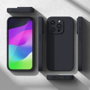 Ringke Slim Silicone Magsafe Matte Rear Case for Apple iPhone 15 Pro - Deep Blue