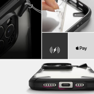 Ringke Fusion X Tough Rugged Case for Apple iPhone 16 Pro Max - Black