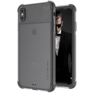 Ghostek COVERT2 Tough Clear Silicone Case Cover for Apple iPhone XS Max - Black