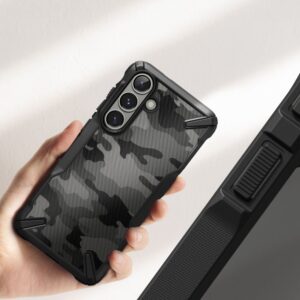 Ringke Fusion X Tough Rugged Case for Samsung Galaxy S25+ Plus - Camo Black