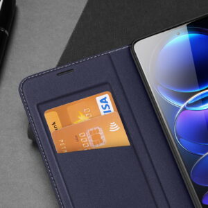 Dux Ducis SKIN X2 Tough Rugged Flip Wallet Case Redmi Note 12 Pro Plus(+) 5G - Blue