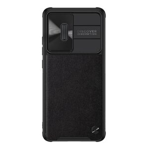 Nillkin CamShield Leather Lens Protector Case Cover for Xiaomi 12 / 12X / 12S - Black
