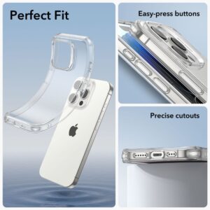 ESR Project Zero Transparent Slim Case Cover for Apple iPhone 15 Pro Max - Clear