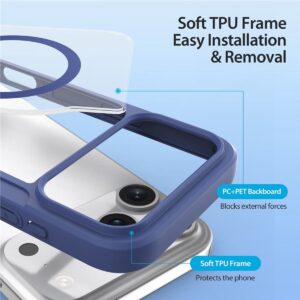 DUX DUCIS Skin X Pro MagSafe Flip Wallet Case for Apple iPhone 17 Pro Max - Blue