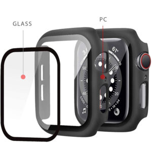 TECH-PROTECT Defense360 Case with Screen Protection for Apple Watch 7 41mm - Clear