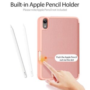 DUX DUCIS Domo Smart Case Cover for Apple iPad Mini (6th Gen. 2021) - Pink