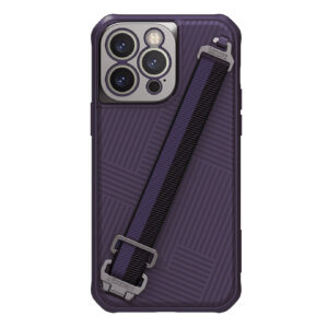 Nillkin Strap MagSafe Case Camera Cover for Apple iPhone 14 Pro Max - Dark Purple