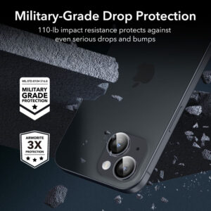 ESR Camera Lens Protector Cover & Styling for Apple iPhone 15 / 15 Plus - Clear