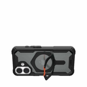 Urban Armor Gear (UAG) Plasma XTE Kickstand Tough Case for iPhone 16 - Black/Orange