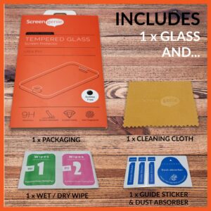 Screen Genie Privacy Tempered Glass Screen Protector for Apple iPhone 13 & 13 Pro