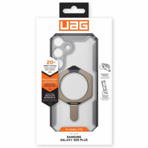 Urban Armor Gear (UAG) Plasma XTE Kickstand Tough Case for Samsung Galaxy S25 - Ash/Titanium