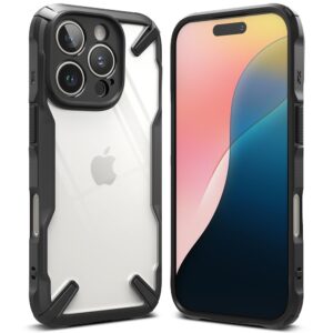 Ringke Fusion X Tough Rugged Case for Apple iPhone 16 Pro Max - Black