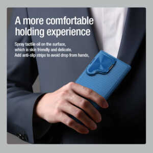 Nillkin CamShield Prop Lens Protector Magnetic Case Cover for Samsung Galaxy S24 Ultra - Black