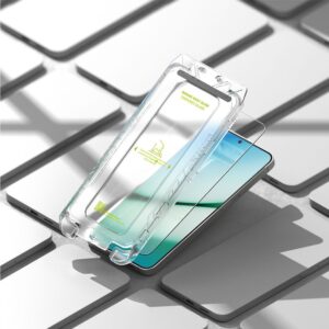 Ringke 2 Pack Easy Slide Glass Tempered Screen Protector for Samsung Galaxy S25