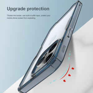 Nillkin Nature TPU Pro MagSafe Tough Case for Apple iPhone 15 Pro - Clear