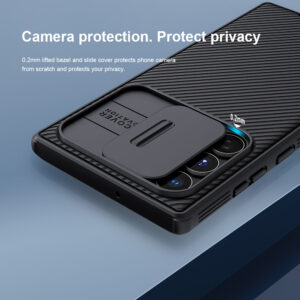 Nillkin CamShield Pro Lens Protector Case for Samsung Galaxy S22 Ultra 5G - Black