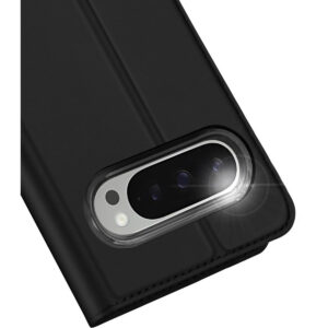 DUX DUCIS Skin Pro Faux Leather Wallet Flip Case for Google Pixel 10 / 10 Pro - Black