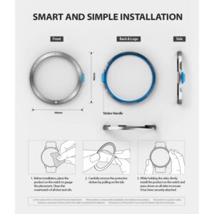 Ringke Bezel Styling for Samsung Galaxy Watch Active 2 44mm - Silver Screw