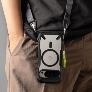 Ringke Fusion X Tough Rear Magnetic Case Cover for Google Pixel 10 / 10 Pro - Black/Clear