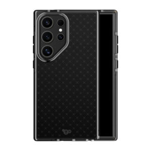 Tech21 EvoCheck Tough Rear Case Cover for Samsung Galaxy S24 Ultra - Smokey/Black