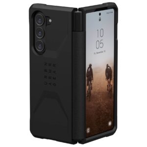 Urban Armor Gear (UAG) Civilian Tough Case for Samsung Galaxy Z Fold5 5G - Black