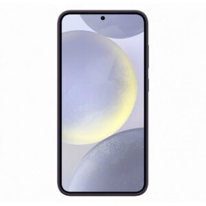 Official Genuine Samsung Silicone Rear Case Cover for Samsung Galaxy S24+ Plus - Dark Violet