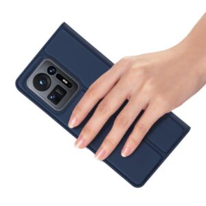 DUX DUCIS Skin Pro Faux Leather Wallet Flip Case for Xiaomi Mix 4 - Blue