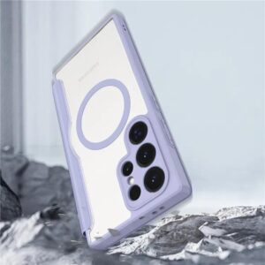 DUX DUCIS Skin X Pro Tough Rugged Flip Wallet Case for Samsung Galaxy S24 Ultra - Purple