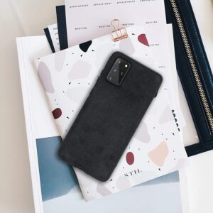 Fuse™ Premium Alcantara Rear Case Cover for Samsung Galaxy S20 Ultra 5G - Black